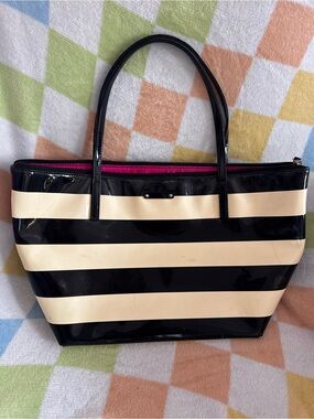 Kate spade Striped Tote Bag -